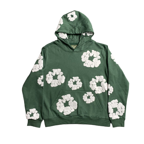 DENIM TEARS COTTON WREATH HOODIE GREEN