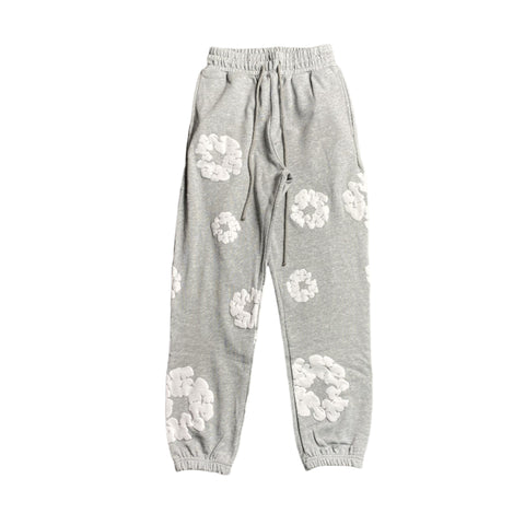 DENIM TEARS COTTON WREATH SWEATPANTS GREY