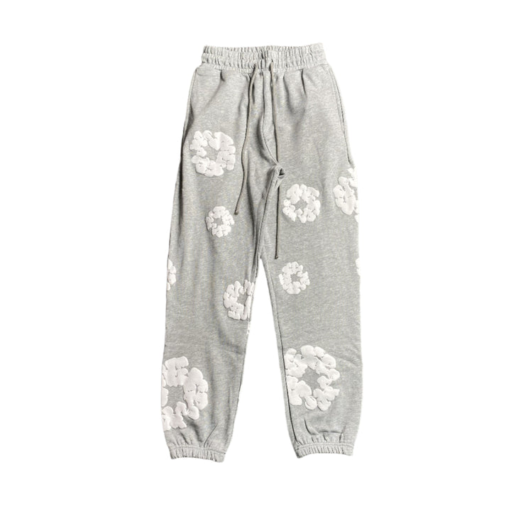 DENIM TEARS COTTON WREATH SWEATPANTS GREY