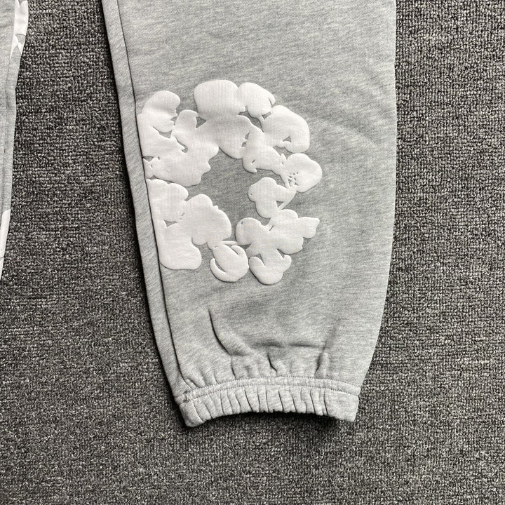 DENIM TEARS COTTON WREATH SWEATPANTS GREY