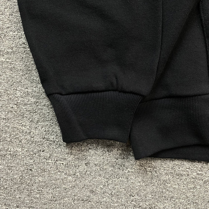 DENIM TEARS X OFFSET WREATH HOODIE BLACK