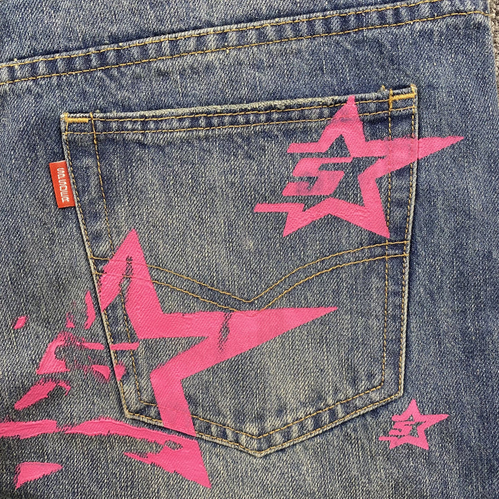 SP5DER 5STAR VINTAGE JEANS INDIGO