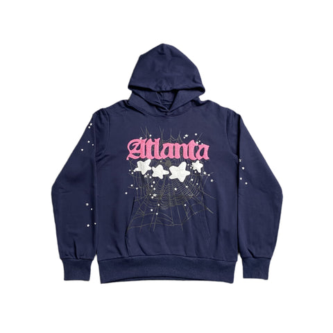 SP5DER ATLANTA HOODIE NAVY
