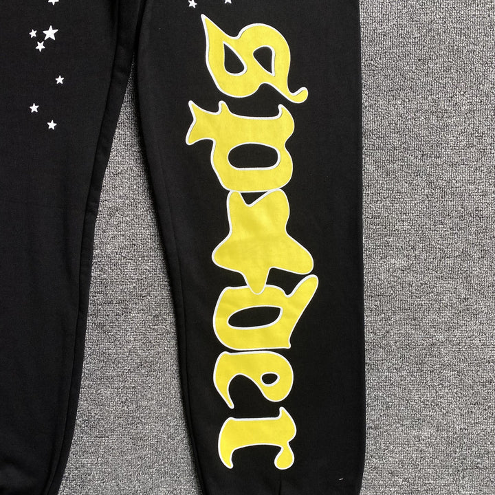 SP5DER JEFFERY SWEATPANTS BLACK