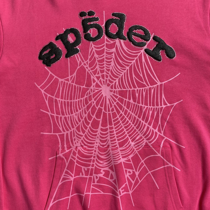 SP5DER LEGACY HOODIE PINK