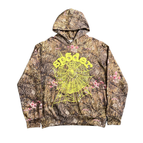 SP5DER REAL TREE OG WEB HOODIE CAMO