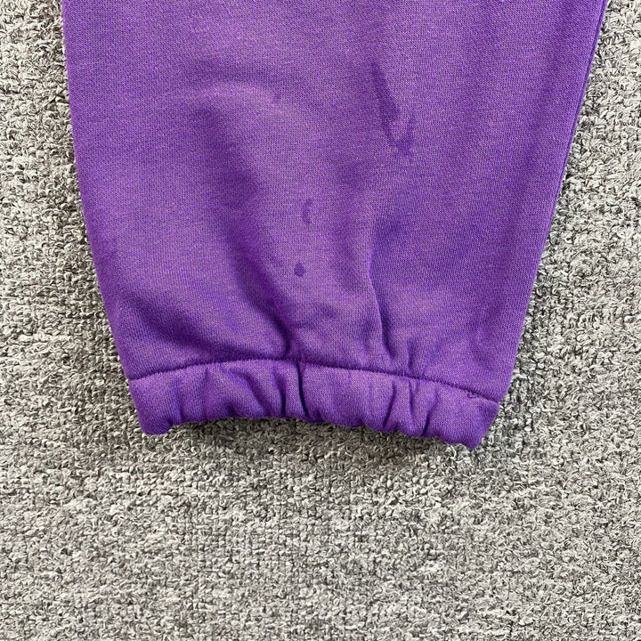 SP5DER STAR OG WEB V2 SWEATPANTS SLIME PURPLE