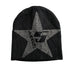 SP5DER STAR RHINESTONE SKULLY BLACK