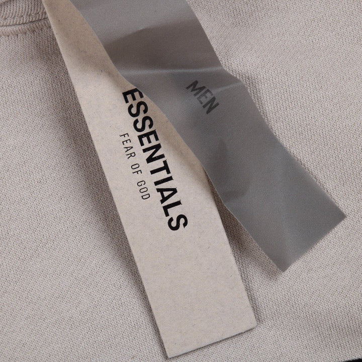 FEAR of GOD ESSENTIALS "1977" HOODIE STONE GREY