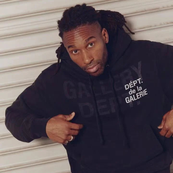 GALLERY DEPT GD MULTI LOGO HOODIE