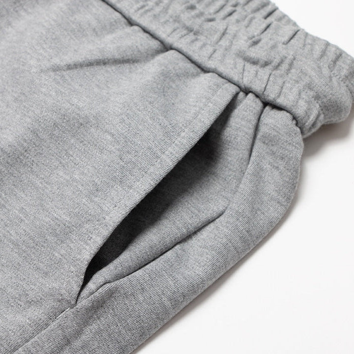 CHROME HEARTS HORSE SHOE LOGO SHORTS GREY