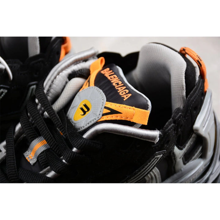 BALENCIAGA RUNNER X BLACK GREY ORANGE