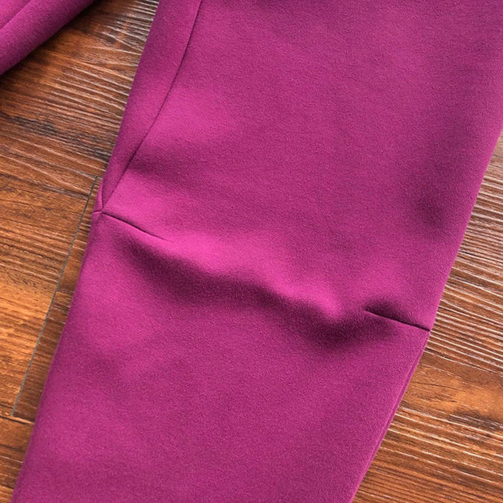 NIKE TECH FLEECE PANTS X SANGRIA/GAME ROYAL