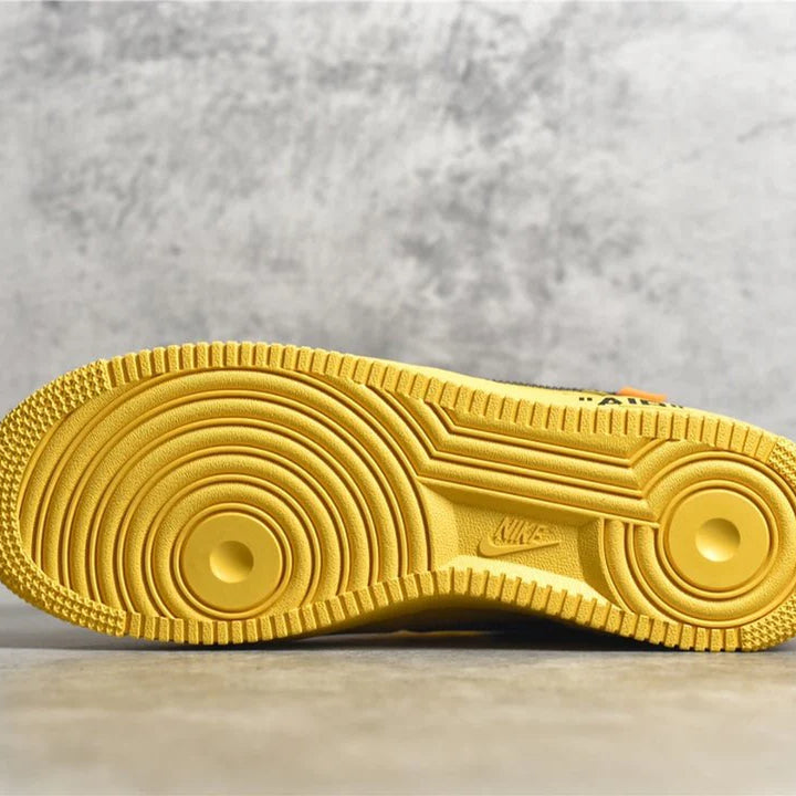 NIKE AIR FORCE 1 X OFF-WHITE ICA UNIVERSITY GOLD