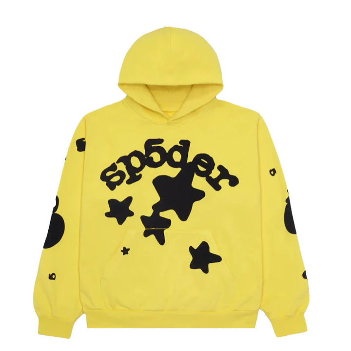 SP5DER BELUGA HOODIE GOLD