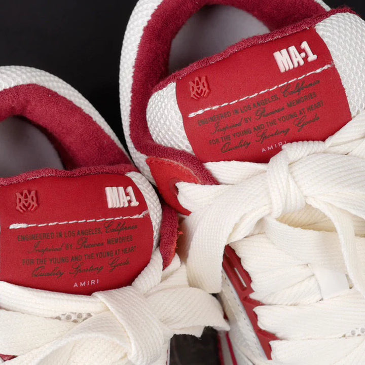 AMIRI MA-1 X WHITE RED