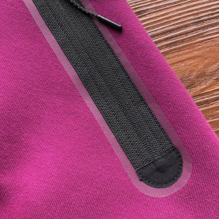 NIKE TECH FLEECE HOODIE X SANGRIA/GAME ROYAL