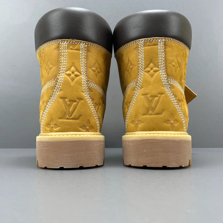 LOUIS VUITTON X TIMBERLAND ANKLE BOOTS