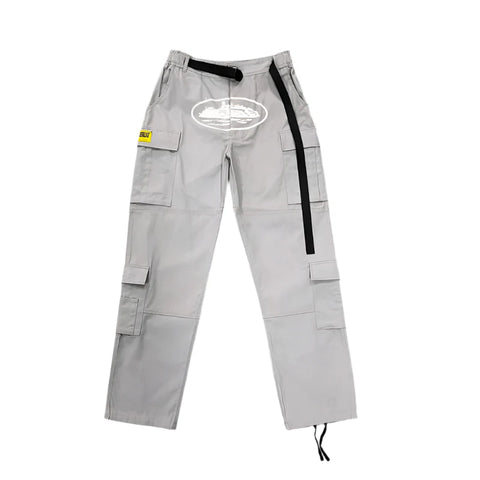 CORTEIZ CARGO PANTS STONE GREY