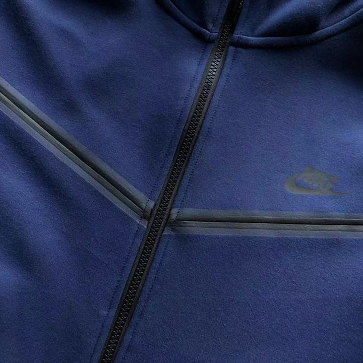 NIKE TECH FLEECE HOODIE X NAVY