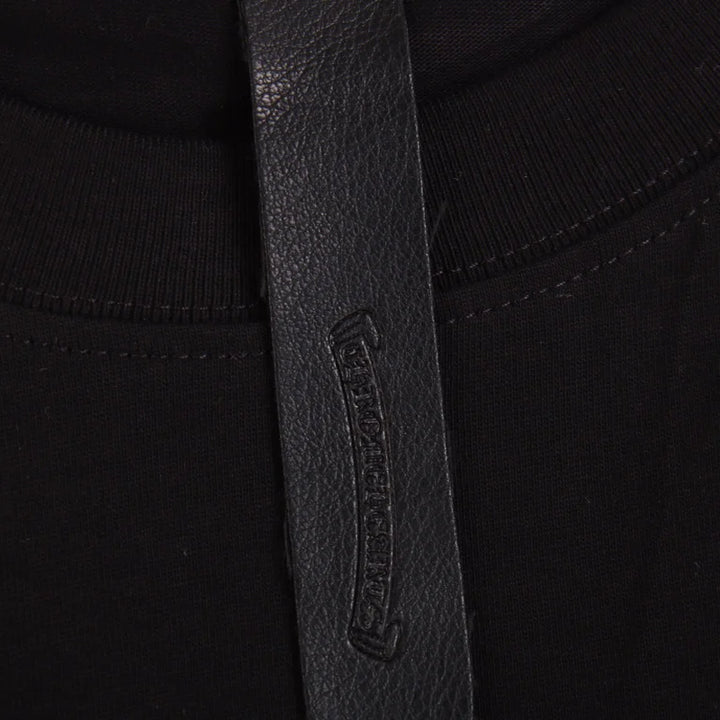 CHROME HEARTS HORSE SHOE LOGO T-SHIRT BLACK PINK