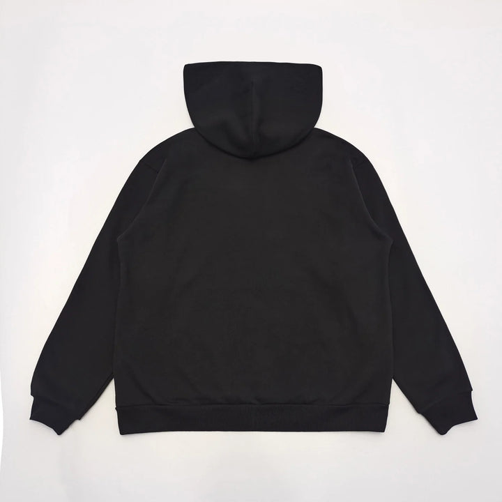 SP5DER OG RHINESTONE LOGO HOODIE BLACK