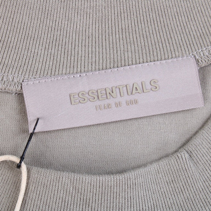 FEAR of GOD ESSENTIALS T-SHIRT STONE GREY