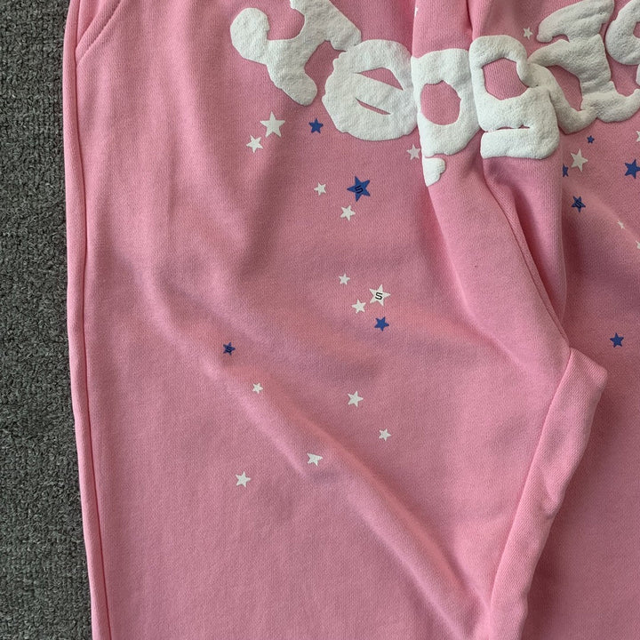 SP5DER OG WEB SWEATPANTS PINK