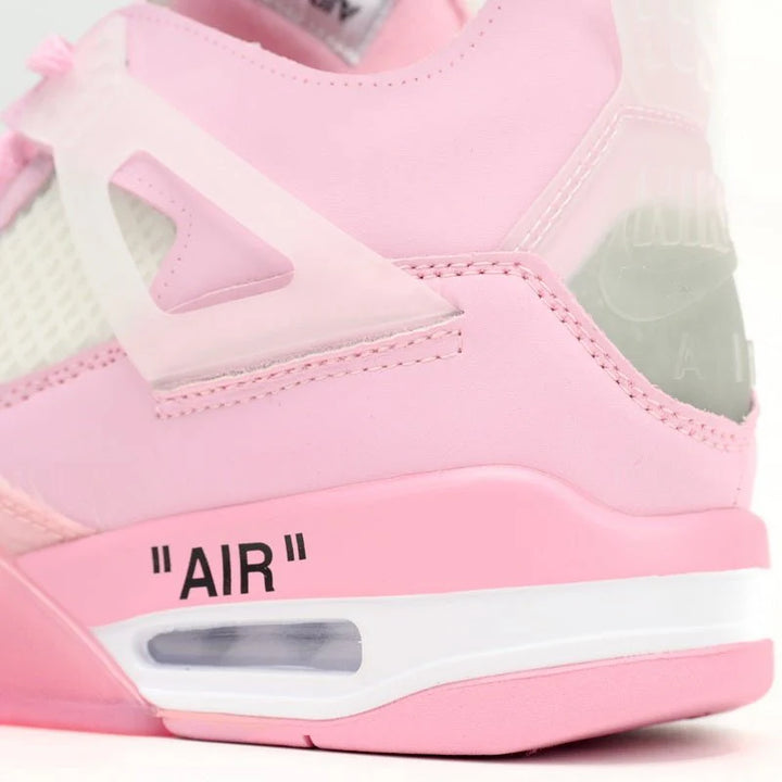 JORDAN 4 X OFF-WHITE ROSE PEACH