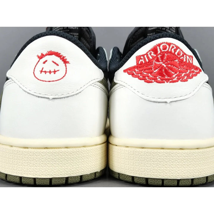 JORDAN 1 LOW X TRAVIS SCOTT OLIVE