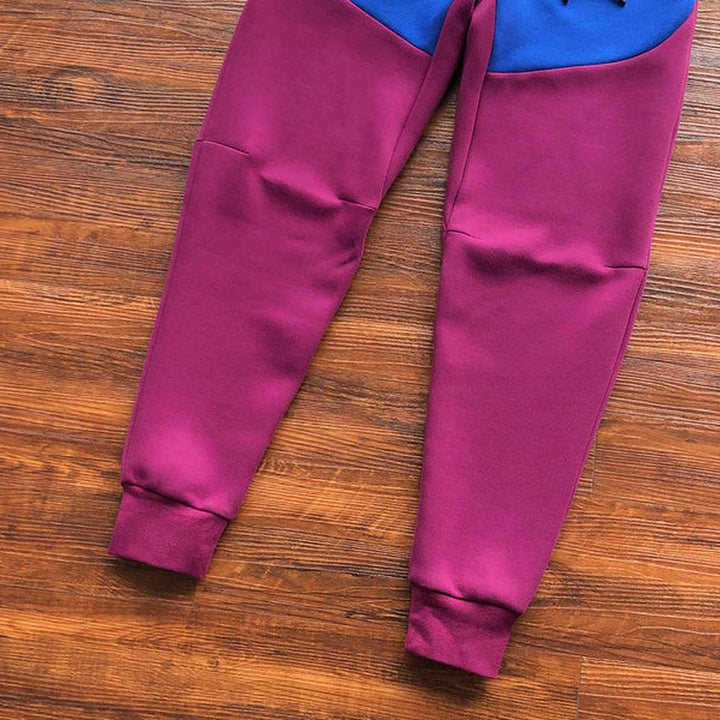 NIKE TECH FLEECE PANTS X SANGRIA/GAME ROYAL