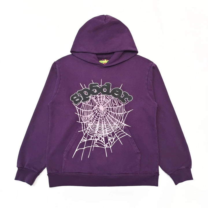 SP5DER WEB HOODIE PURPLE