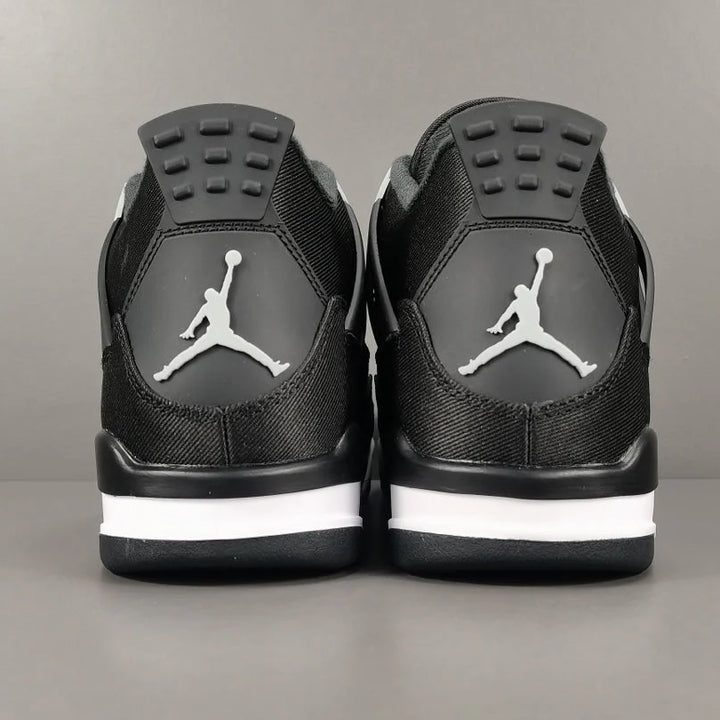 JORDAN 4 X BLACK CANVAS