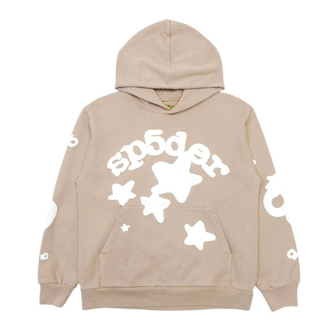 SP5DER BELUGA HOODIE SAND