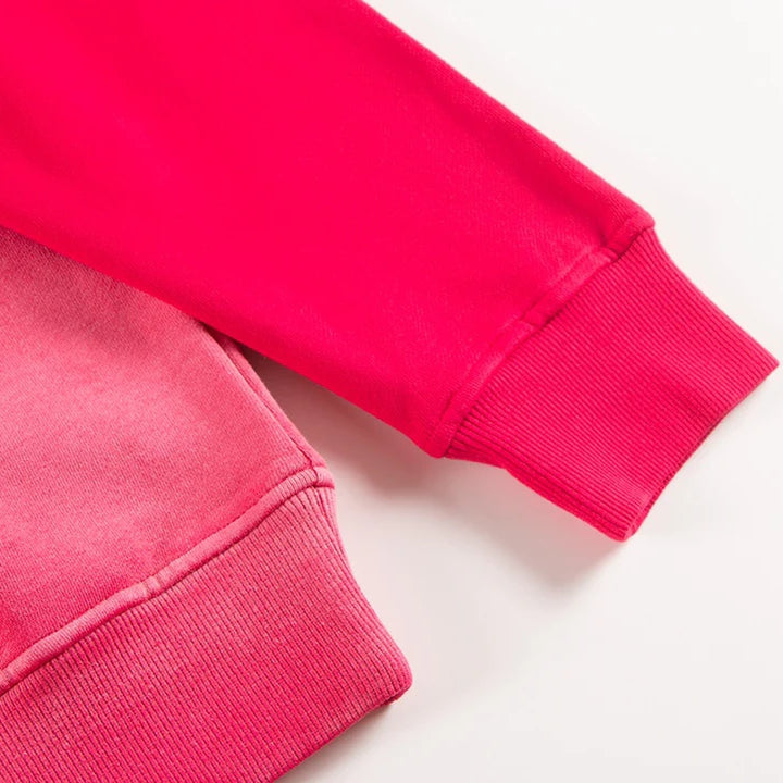 CHROME HEARTS HORSE SHOE LOGO SWEATSHIRT GRADIENT RED