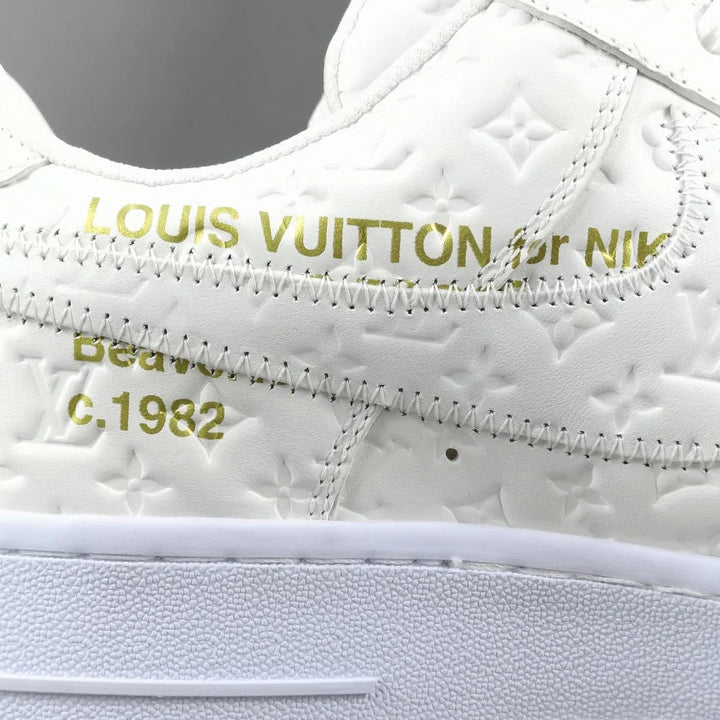 NIKE AIR FORCE 1 X LOUIS VUITTON WHITE