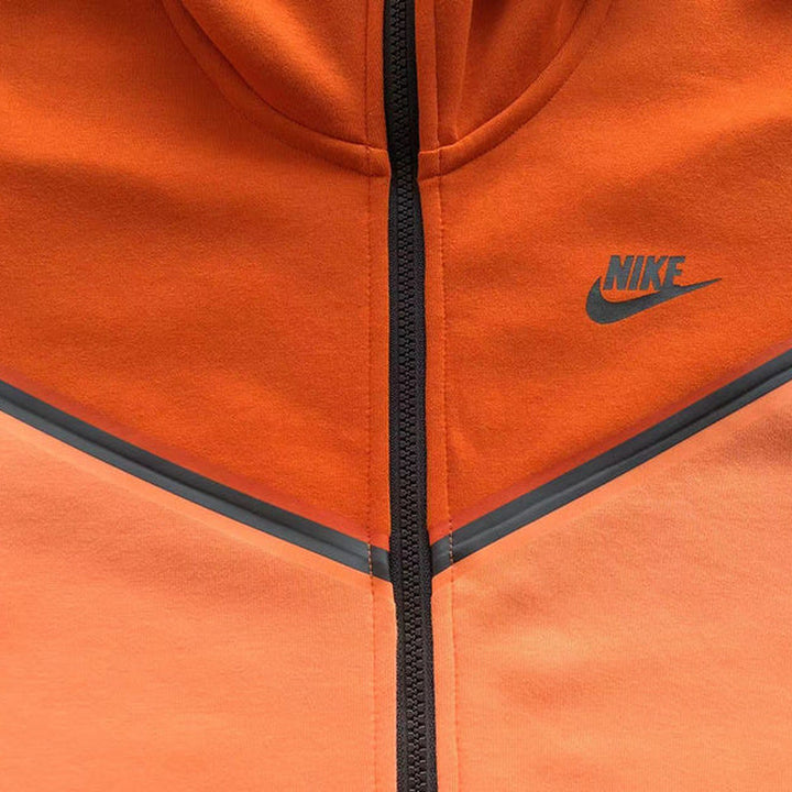 NIKE TECH FLEECE HOODIE X CAMPFIRE ORANGE
