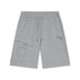 CHROME HEARTS HORSE SHOE LOGO SHORTS GREY