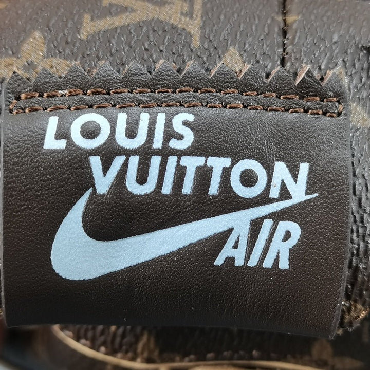 NIKE AIR FORCE 1 X LOUIS VUITTON BROWN