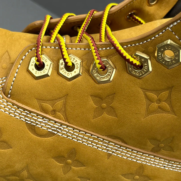 LOUIS VUITTON X TIMBERLAND ANKLE BOOTS