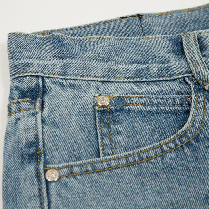 CHROME HEARTS X LEVI'S CROSS PATCH JEANS