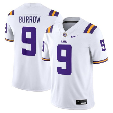 Joe Burrow LSU Tigers Nike Player Jersey - White