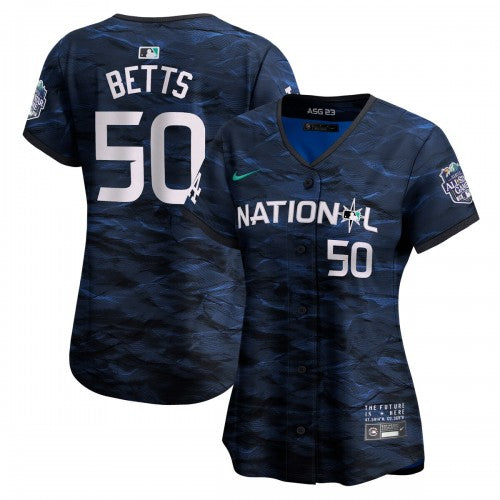 Mookie Betts National League Nike Women's MLB All-Star Game Limited Player Jersey - Royal