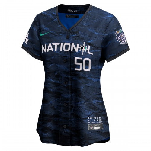 Mookie Betts National League Nike Women's MLB All-Star Game Limited Player Jersey - Royal